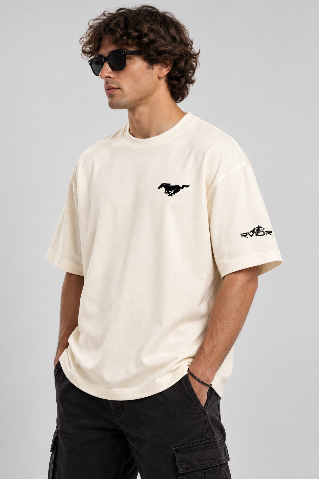 RVIOR SAME SPIRIT OVERSIZED TEE view 2