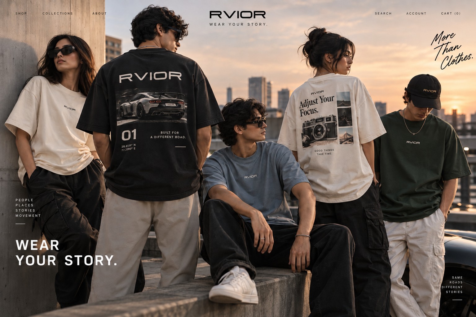 RVIOR Drop 001 editorial